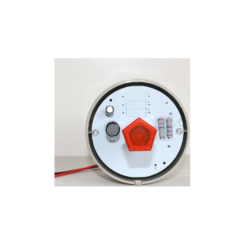 MACHSWON Warning Light Red LED Rotating Emergency Safety Flashing Warning