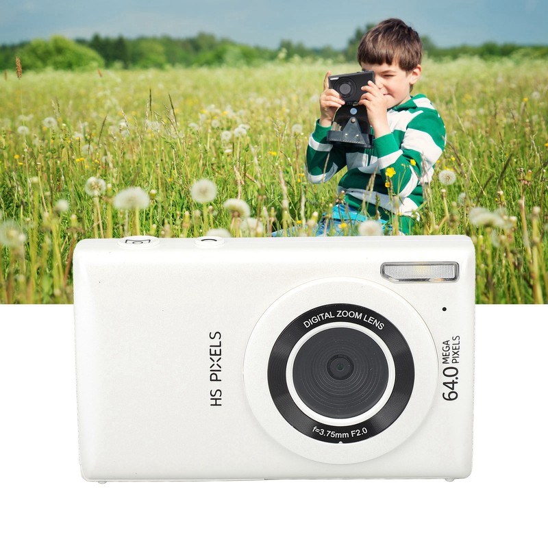 Digital Camera 4K 64MP MP3 Player 18X Zoom Auto Focus