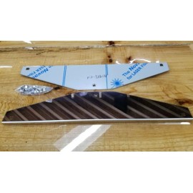 roadworks 18" stainless steel mudflap weights pair weight w/hardware bolt universal 10418