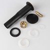 Oil Rubbed Bronze Detachable Basket Pop Up Sink Drain, Vanity