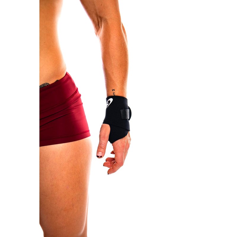 Nevin Neoprene Single Wrist Wrap (Blue)