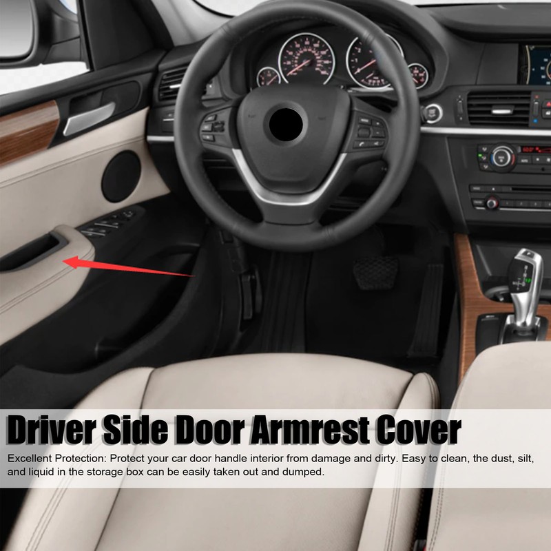 Front Left Inner Door Handle Pull Trim Driver Side Door