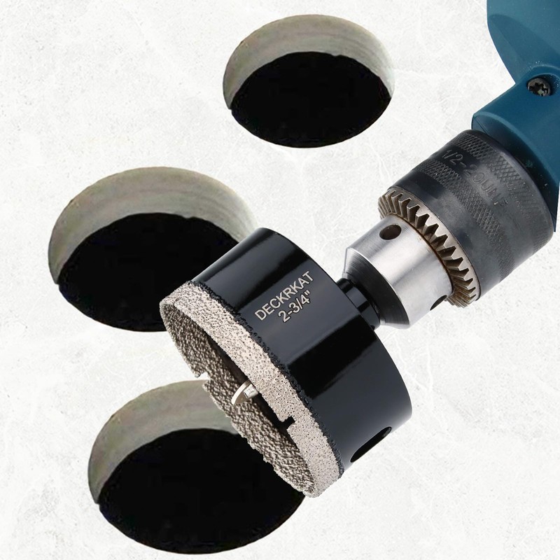 2-3/4 inch Diamond Hole-Saw Bits with Pilot Drill Bit -2-3/4"