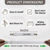 CINGHIA Sheet Tensioner Adjustable, Long Sheet Tensioner, Adjustable, Pack of