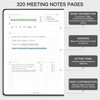 EMSHOI Meeting Notebook for Work with Action Items - 320
