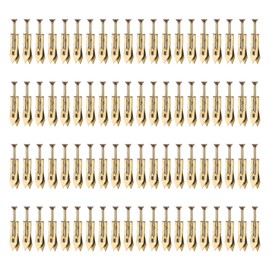 80 self Drilling Drywall Anchor rods with Screws, Expansion Nails, self Tapping Screw kit, Heavy-Duty Metal Wall Anchor rods, Galvanized Steel Hollow Wall Anchors and Heavy-Duty Screws