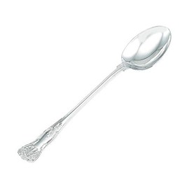 12.75" Nickel-Plated King's Pattern Non-Tarnish Stuffing Spoon