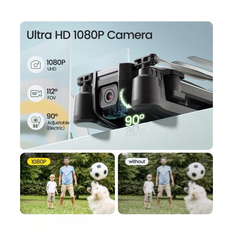 Holy Stone HS440 Foldable FPV Drone with 1080P WiFi Camera