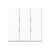 Jung a 500 - thermoplastic button, 3 buttons, extra glossy,