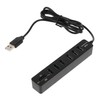 FELTECHELECTR 1pc USB Hub Office Laptop Expansion Transfer Adapter Projector