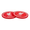 Liverpool F.C. Soft Rubber Round Crest Coaster 2 Pack