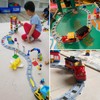Building Blocks Train Rails, City Railway Rail Set, Consisting of