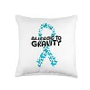 POTS Syndrome Allergic To Gravity Throw Pillow