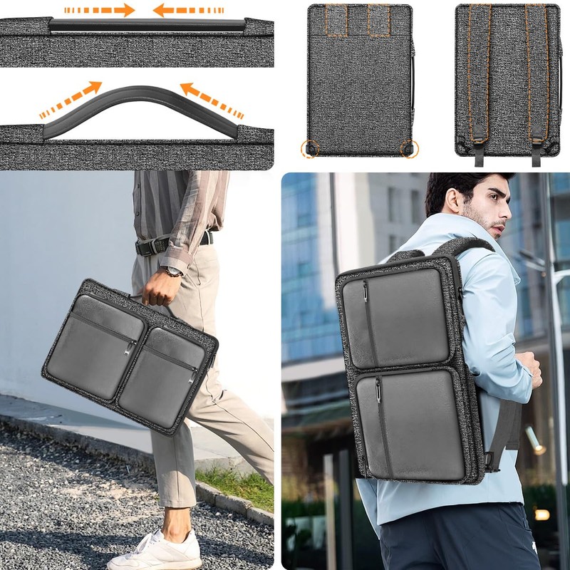 ZINZ Laptop Case 15 15.6 16 inches Sleeve Slim Briefcase