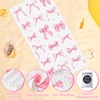 R HORSE Coquette Pink Bow Beach Towel for Girls Women,