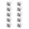 10Pcs 3 Cores 20A Amplifier Audio Chassis Plug Connector Power