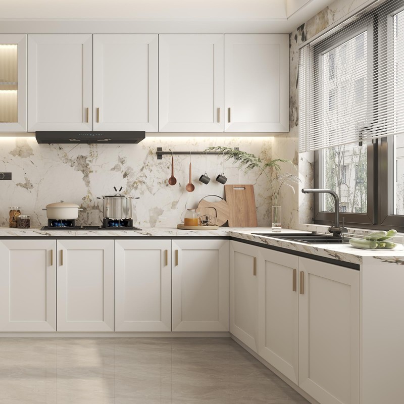 Peaha 10 Pack Adjustable Cabinet Drawer Pulls Overall Length 224mm(8-13/16inch)