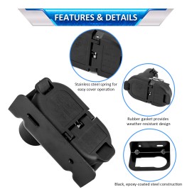 XM For 23-24 2025 Canyon / Colorado 7 RV Blade 4 Flat Trailer Plug Wiring Connector