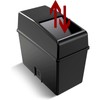 GKmow 1 Pack Car Trash Can with Lid, 8.2" x