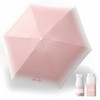 Pocket Mini Umbrella 6-Rib Frame Micro Palm Size, Travel Compact