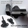 Hordion 4 Packs Self Closing Latch Spring Door Lock, Resilient
