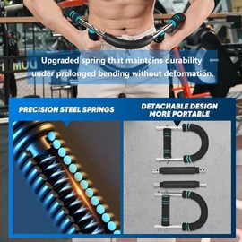 Hotimo Twister Arm Trainer, Adjustable 90-110lb Arm Exercise Equipment,Upgraded Steel Spring, Forearm Triceps Chest Enhanced Exercise Strengthener, Portable Spring Resistance for Home Workout Equipmen