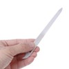 Yeshan Stainless Steel Triple-Cut Long Nail File with Nail Cleaner