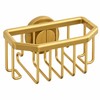 Gold Sink Sponge Holder for Kitchen Organization – Suction Cup