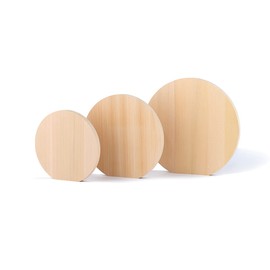 Aomori Hiba Round Cutting Board Medium Round Cutting Board