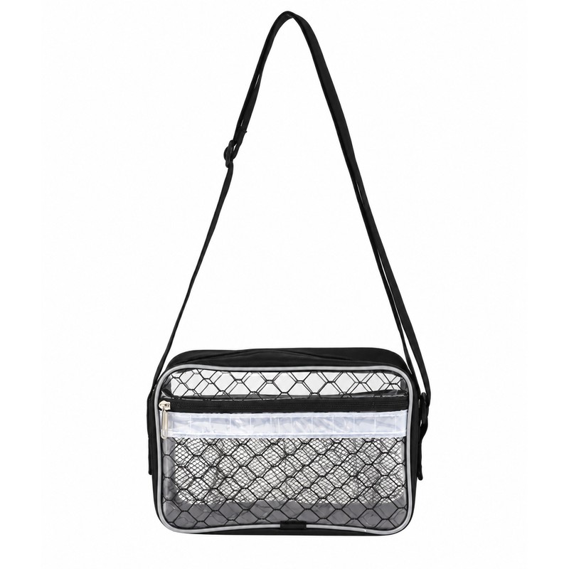 Transparent Waist Bag Clear Sling Belt Bag – PVC Crossbody