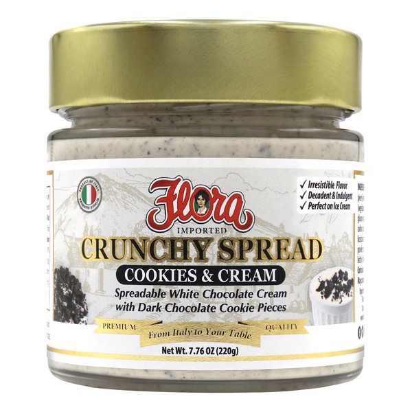 Flora Fine Foods Cookies & Cream Crunchy Spread | Imported
