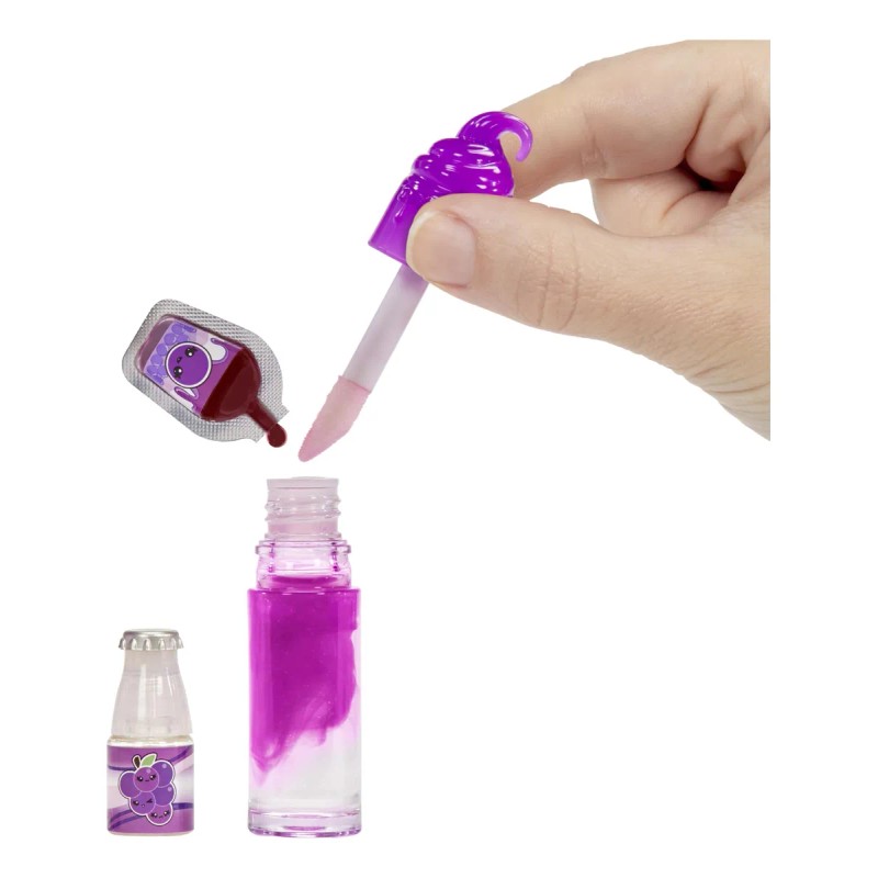 Lipgloss Doll Yummiland Greta Grape Con Kit De Brillo De