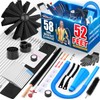 Sealegend 58-Piece 52-Feet Dryer Vent Cleaner Kit, Dryer Cleaning Tools,