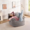 INMOZATA Bean Bag Chair for Adult, 3FT Pre-Filled Soft Teddy