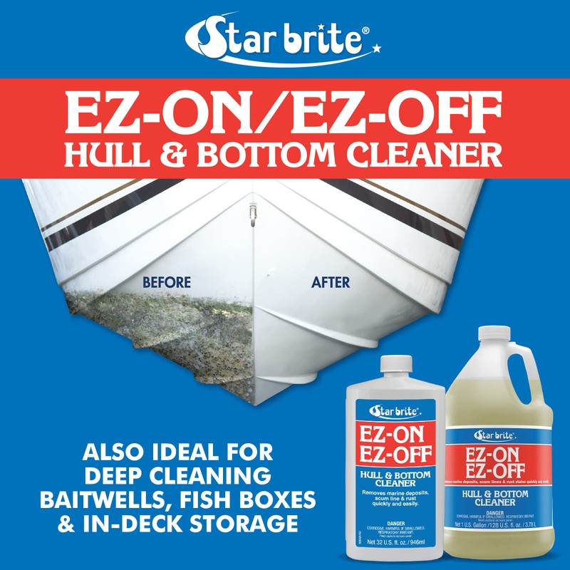 STAR BRITE EZ-ON EZ-Off Boat Hull & Bottom Cleaner -