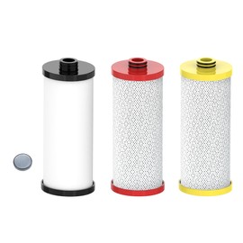 Waterspecialist Replacement WS852A-3 for AQ-5300R Under Sink Water Filter, 600 Gallons Filter Life, Fit AQ-5300. 55, AQ-5300. 56, AQ-5300. 62, 3 Filters