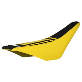 Enjoy Mfg Seat Covers - Compatible Fit for The Surron Storm Bee Sur Ron Storm Bee Sur-Ron Storm Bee E-Bike - #394 (Yellow Sides/Black TOP/Yellow Ribs)