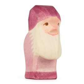 Ostheimer - 25047 - Zwerg violett, Holz, Handarbeit, 6,3cm x 3,5cm x 2,5cm