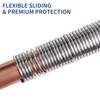 MuRealy Brake Line Protector for 3/16" Tube - Upgraded Stainless