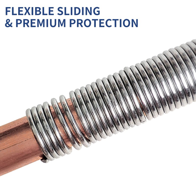 MuRealy Brake Line Protector for 3/16" Tube - Upgraded Stainless