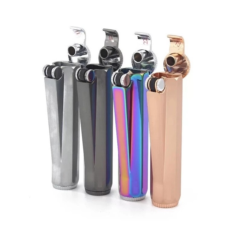 Flip-Top Petrol Oil Flint Lighter for Cigar/Cigarett
