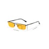 Eyekepper Blue Light Blocking Glasses Half-Rim Computer Readers Eyeglasses-Digital Eyewear-Amber
