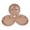 Boris 2 Platos Con 3 Divisiones 26cm Banquetes Comedor Plástico