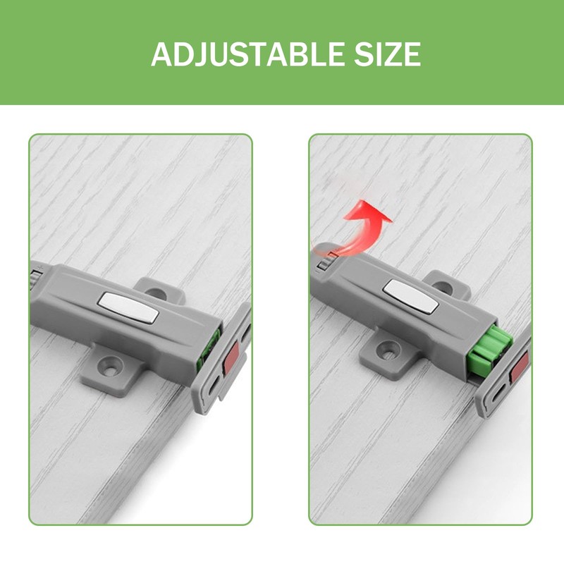 Push to Open Door Catches 4 Pack Self Closing Push