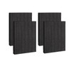 DRENIS Black Customizable Polyethylene Foam Sheets,4PACK 12 x 16 x