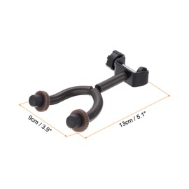 sourcing map Guitar Hanger Wall Mount, Rotatable Guitar Hook Guitar Wall Hanger Stand for Guitar Audio Acoustic Electric Guitar Bass