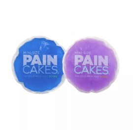 PAINCAKES Mini The Cold Pack That Sticks & Stays in Place- Reusable - 2 Pack