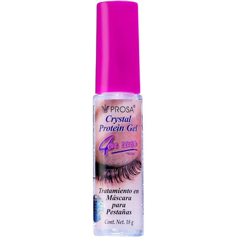 Prosa 4 en uno Máscara para pestañas transparente Crystal Protein