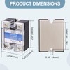 Weasch Single Phase Solid State Relay, SSR-25AA, AC to AC,