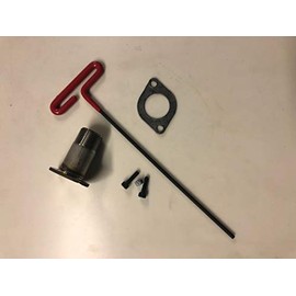 GenExhaust compatible with Honda EU3000iS Generator 3/4" NPT (National Pipe Taper) steel exhaust extension hardware only